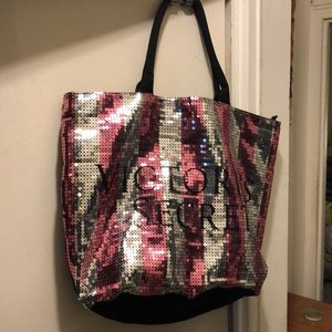 Victoria Secret Sequin Tote 👜🔥👗💋